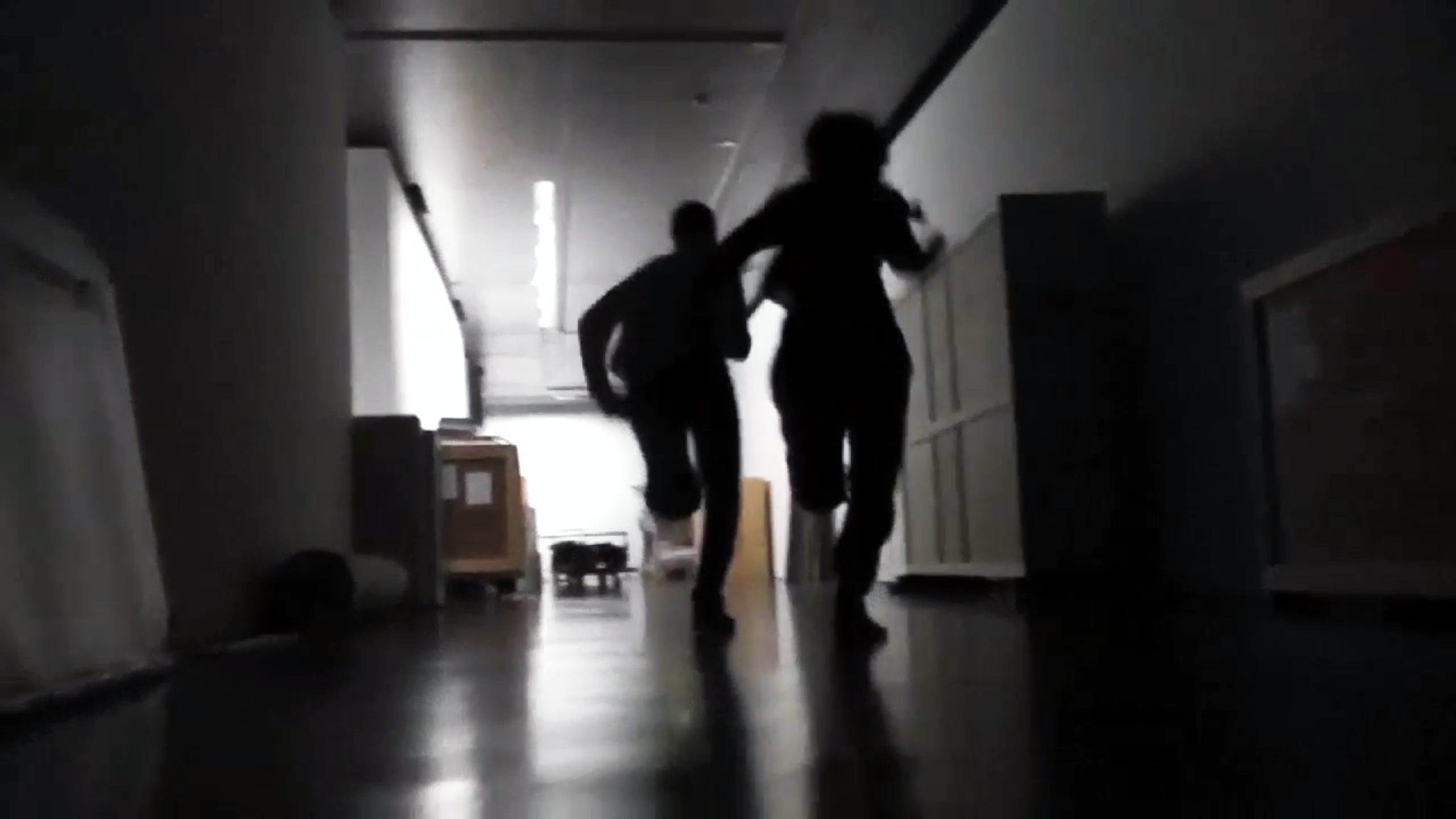 two women in the storage of a museum